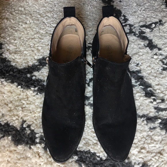 Black Ankle Booties - Picture 3 of 6